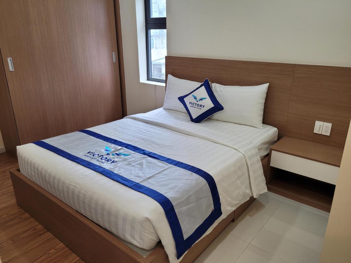 The Victory Airport Hotel Ho Chi Minh-stad Buitenkant foto
