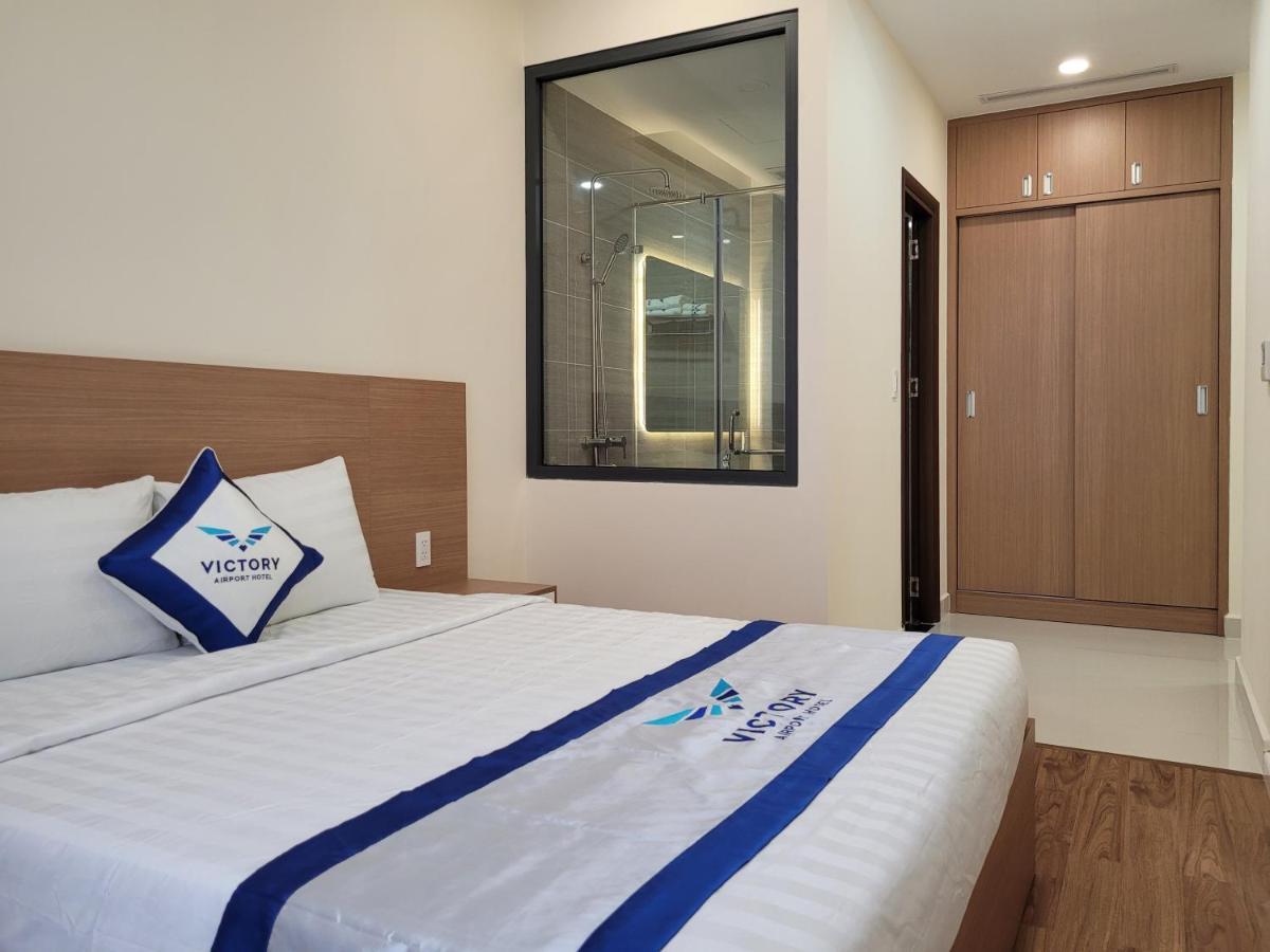 The Victory Airport Hotel Ho Chi Minh-stad Buitenkant foto