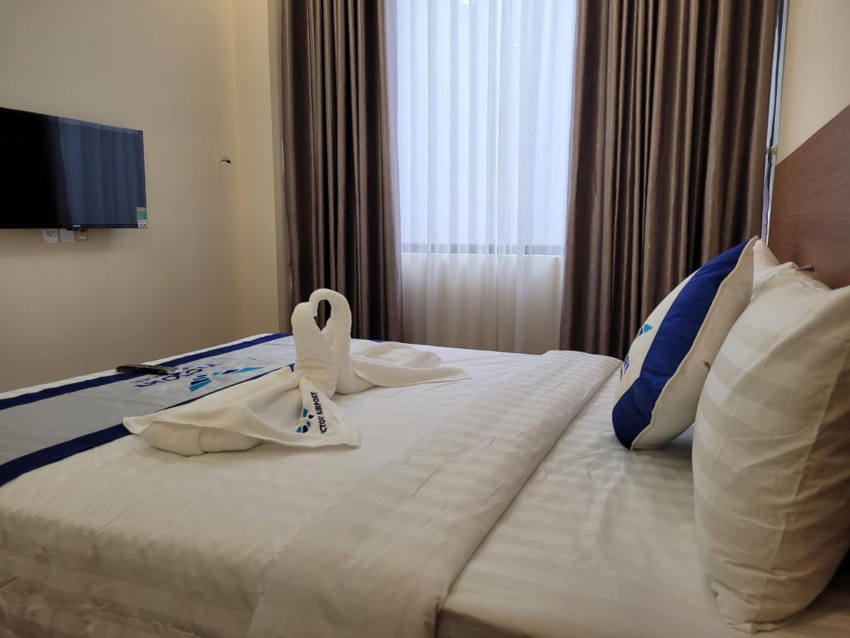The Victory Airport Hotel Ho Chi Minh-stad Buitenkant foto