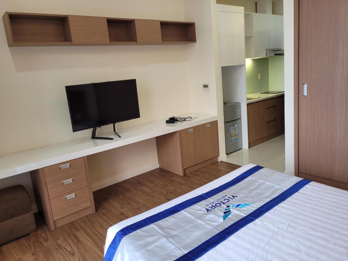 The Victory Airport Hotel Ho Chi Minh-stad Buitenkant foto